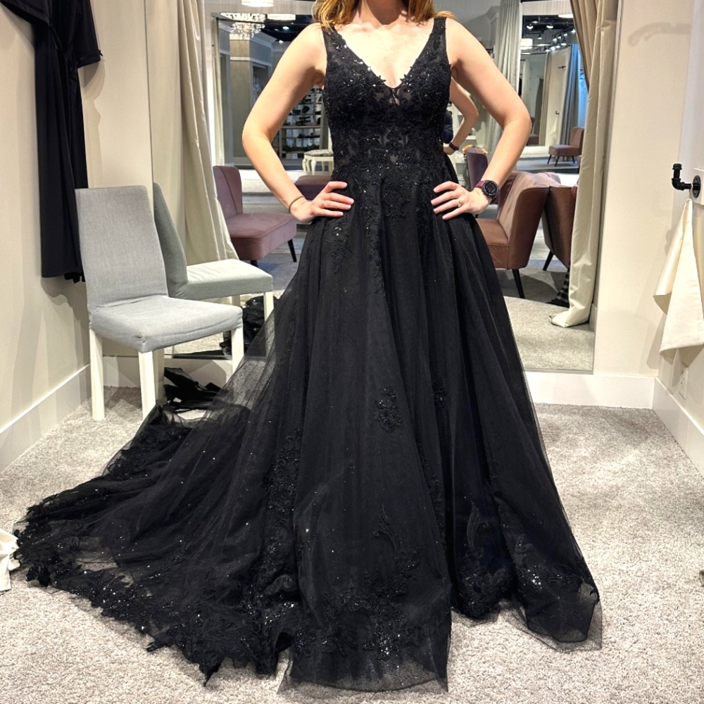 Black Bridal Gown